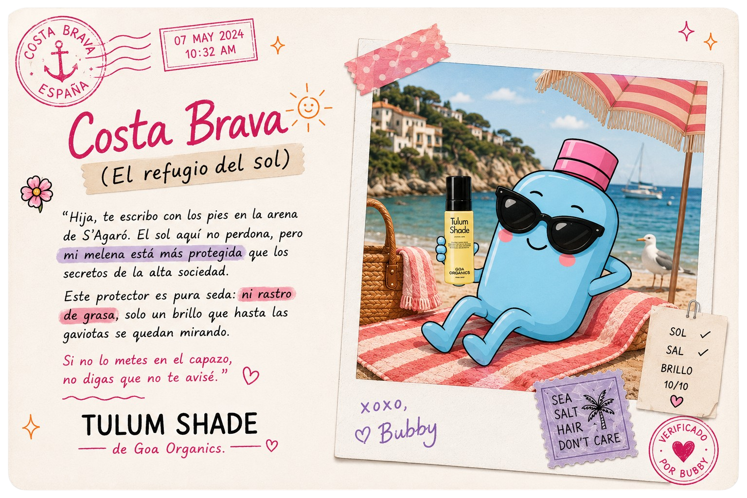 Postal Costa Brava - Tulum Shade